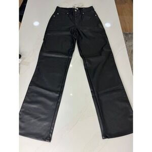H&M‎ vegan leather pants size 6